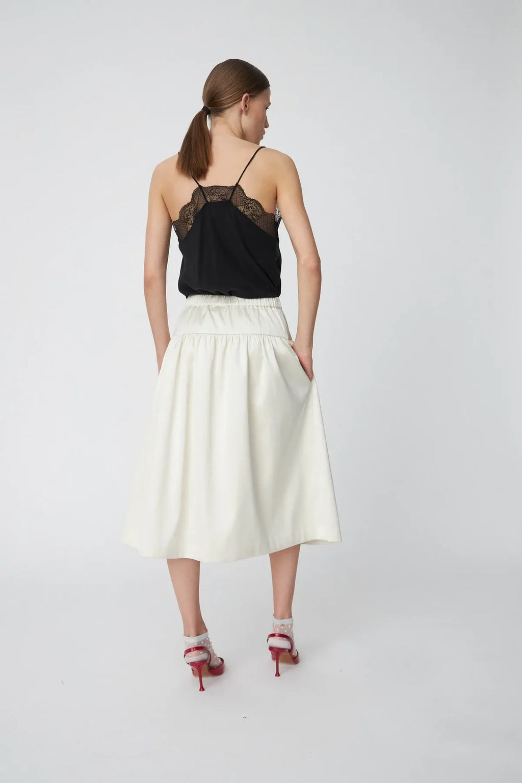 Heavy Sateen Skirt