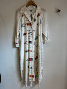 Samara Handwoven Shirt Dress
