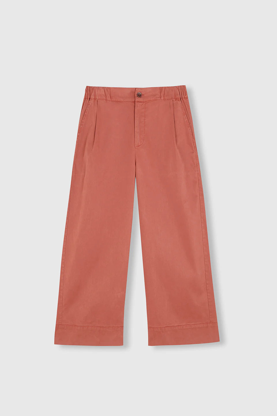 Cognac Twill Trousers