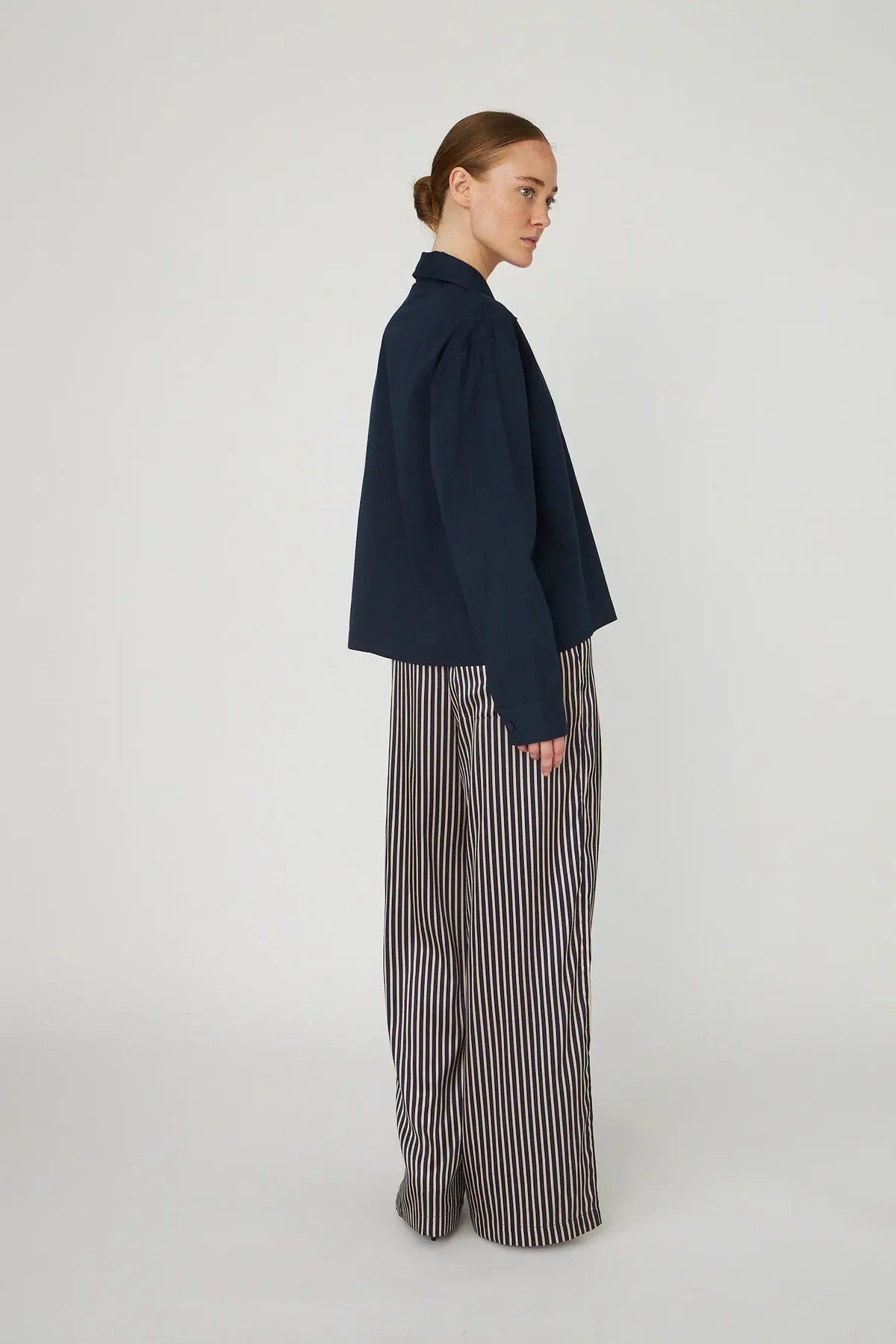 Navy Embellished Moon Shirt