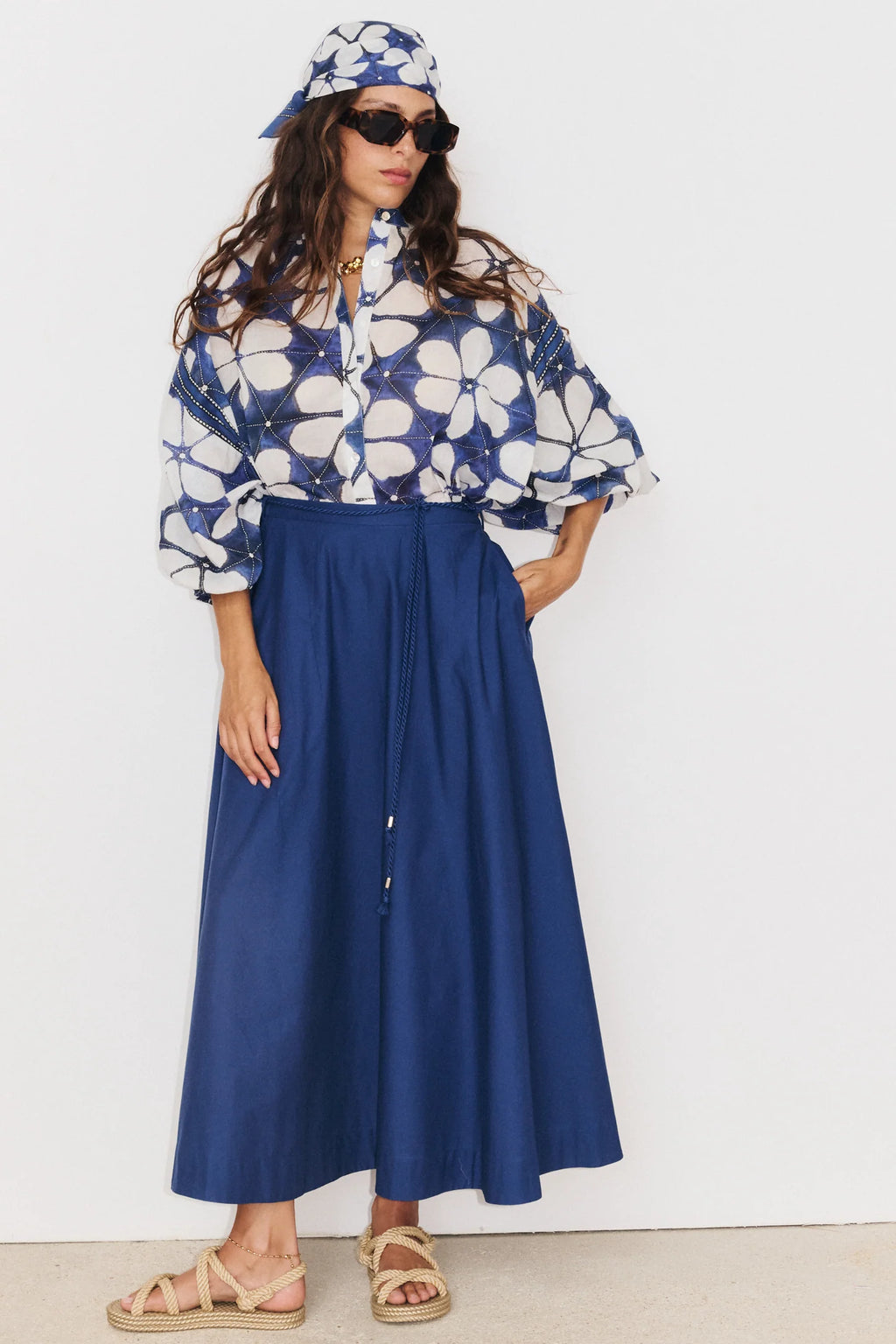 Indigo Skirt