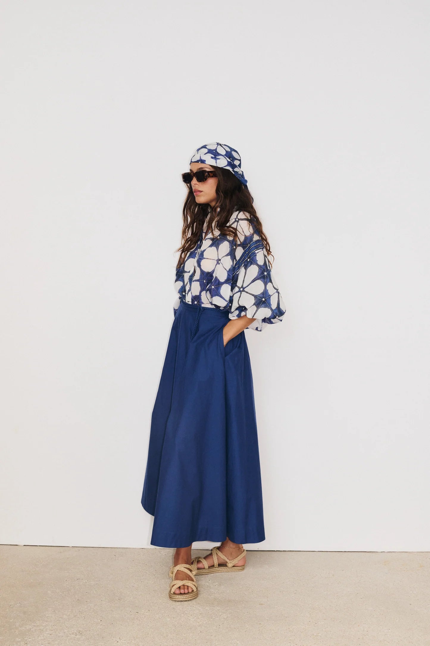 Indigo Skirt
