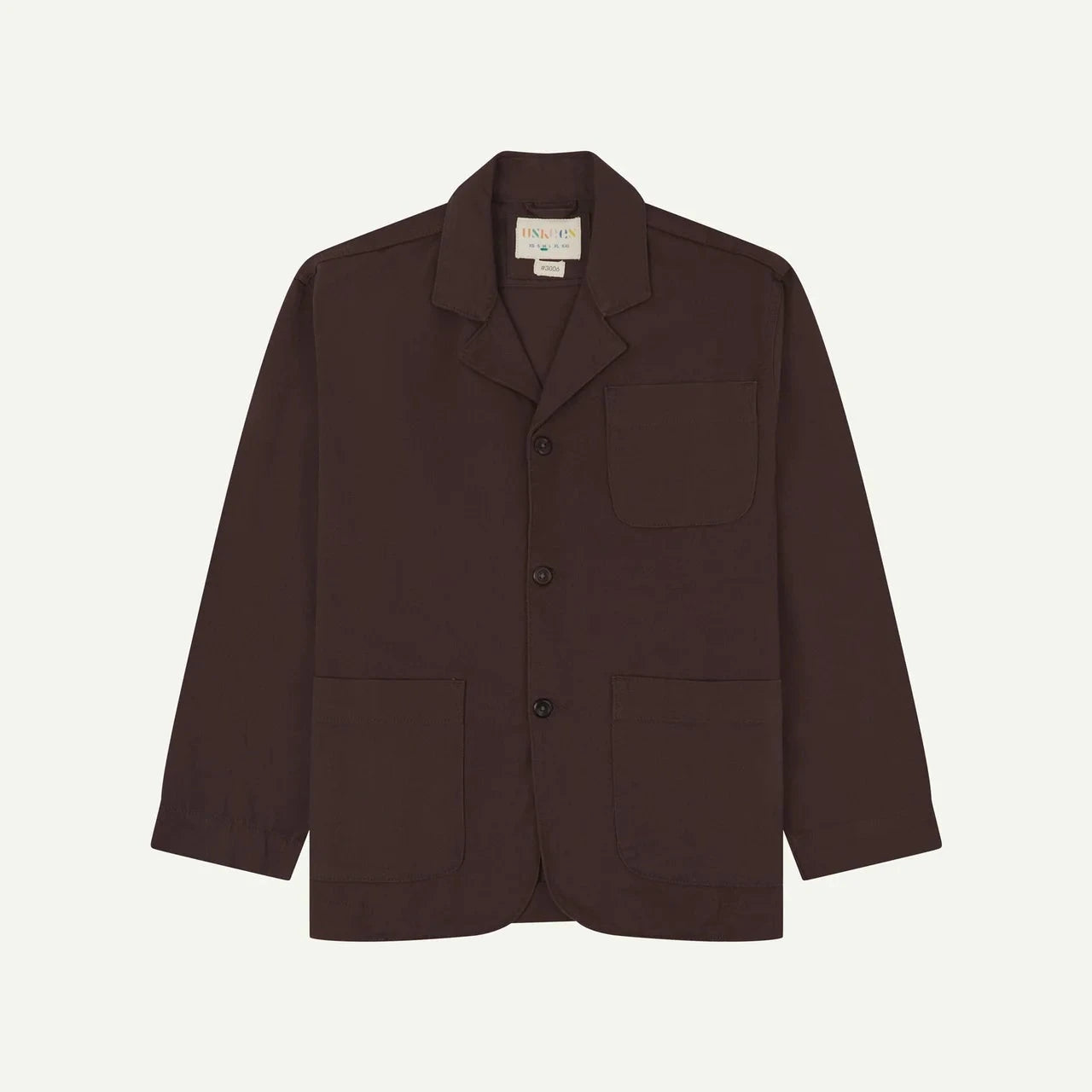 Chocolate Cotton Blazer