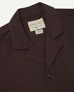 Chocolate Cotton Blazer