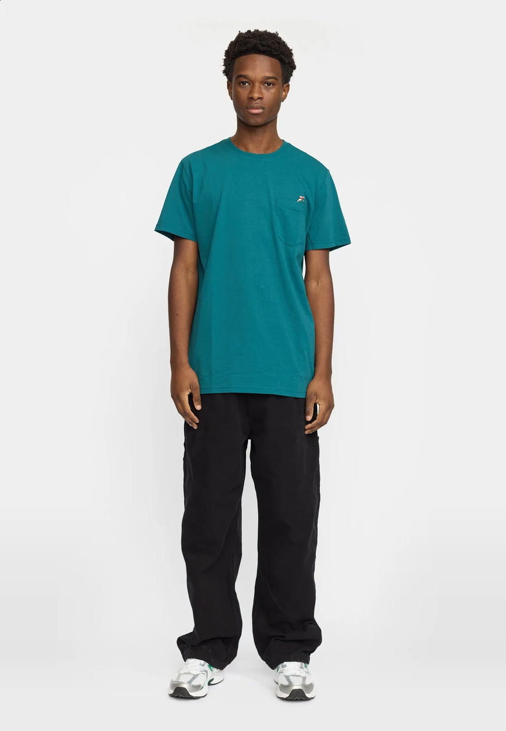 Dark Petrol Printed T-shirt