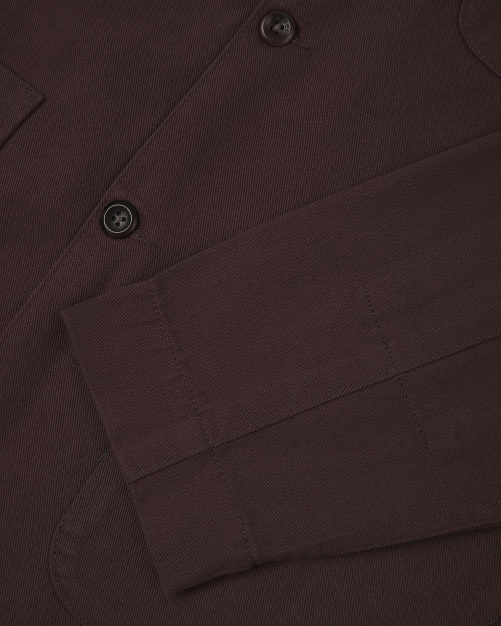 Chocolate Cotton Blazer