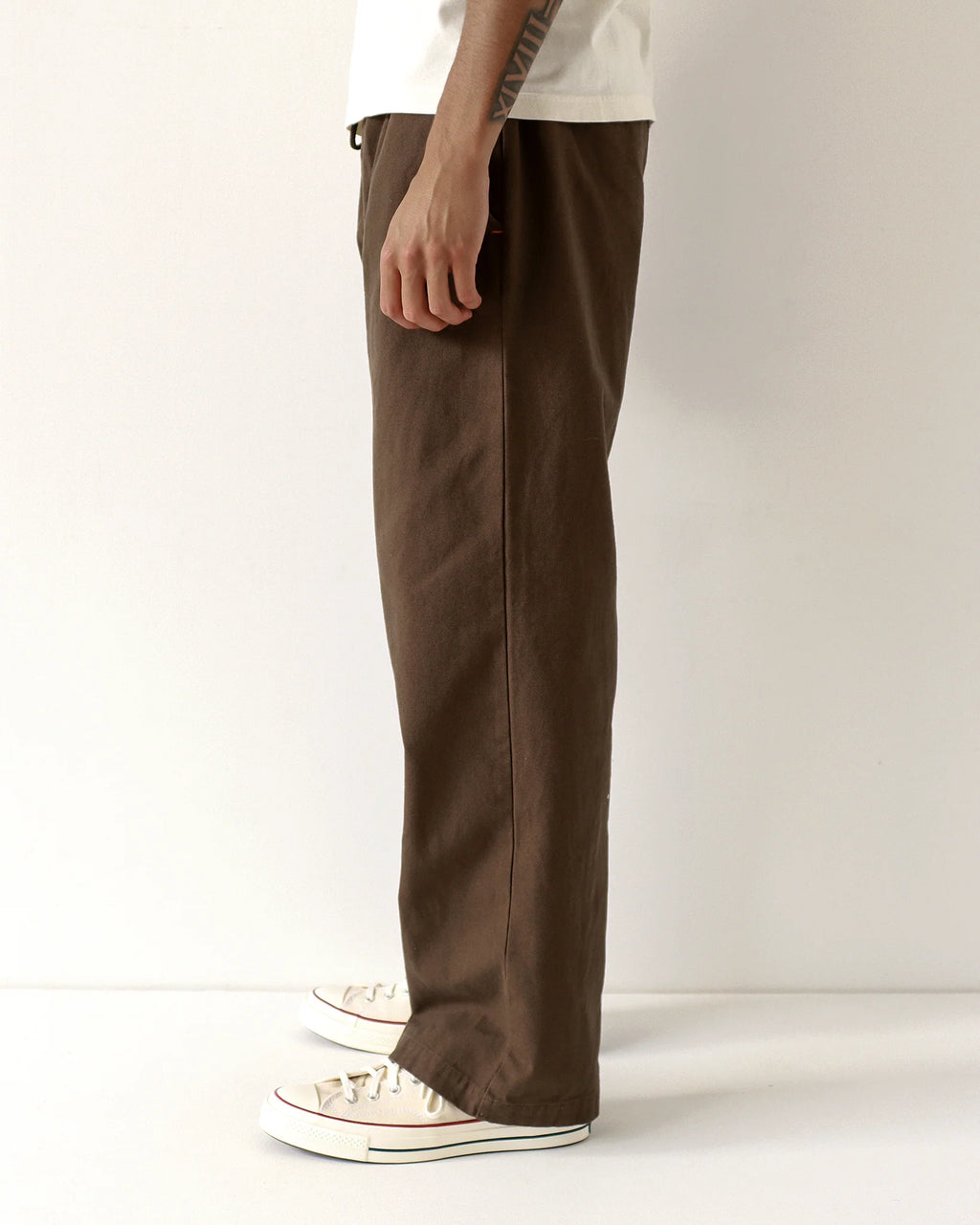 Brown Twill House Trouser