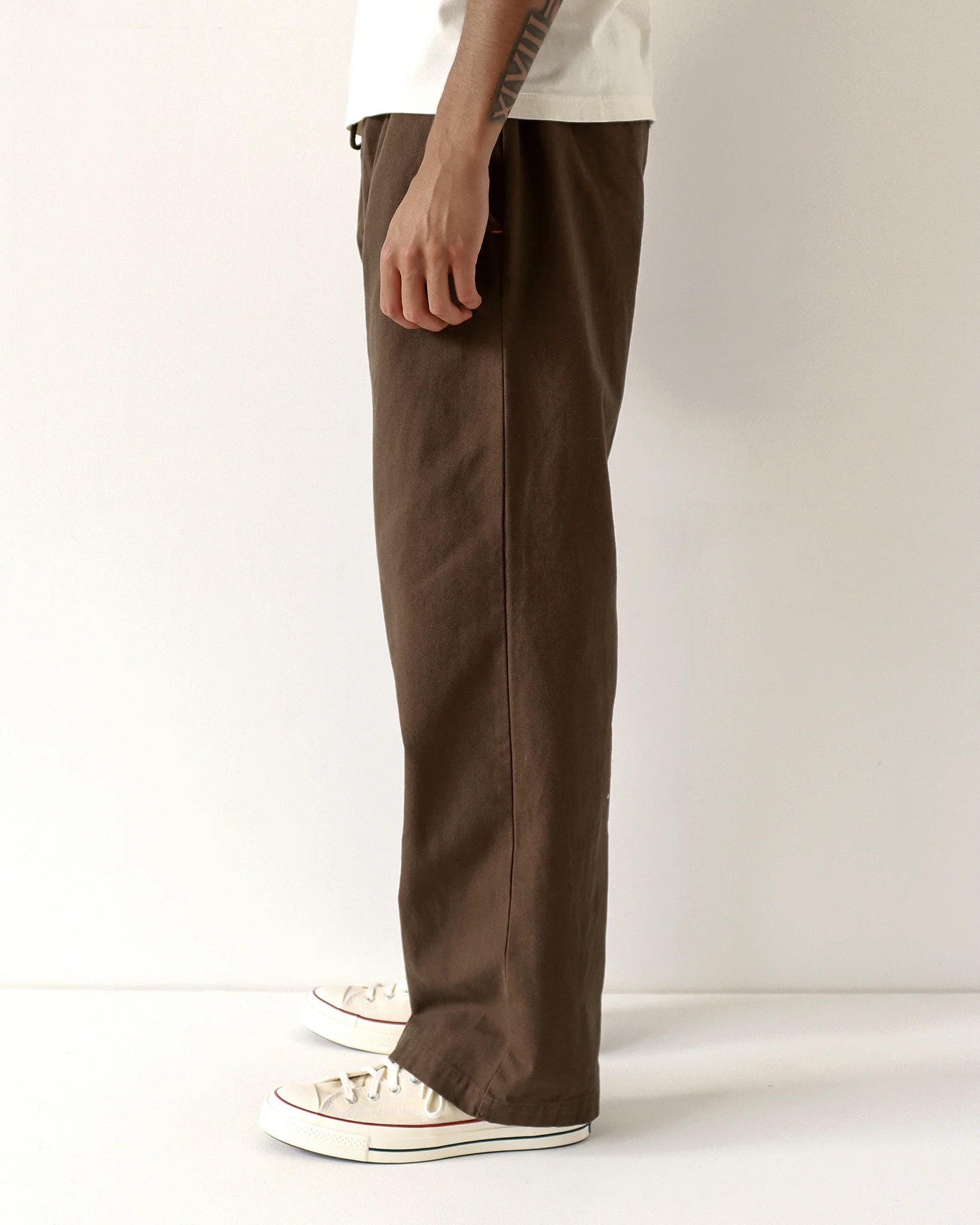 Brown Twill House Trouser