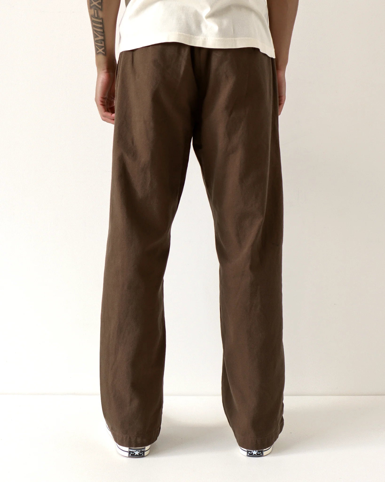 Brown Twill House Trouser