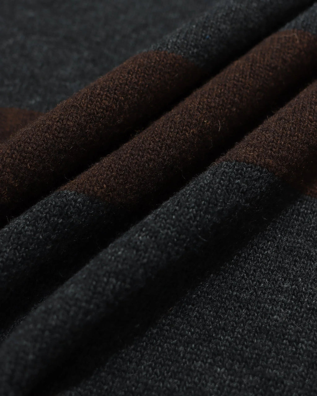 Striped Wool Knit Jumper