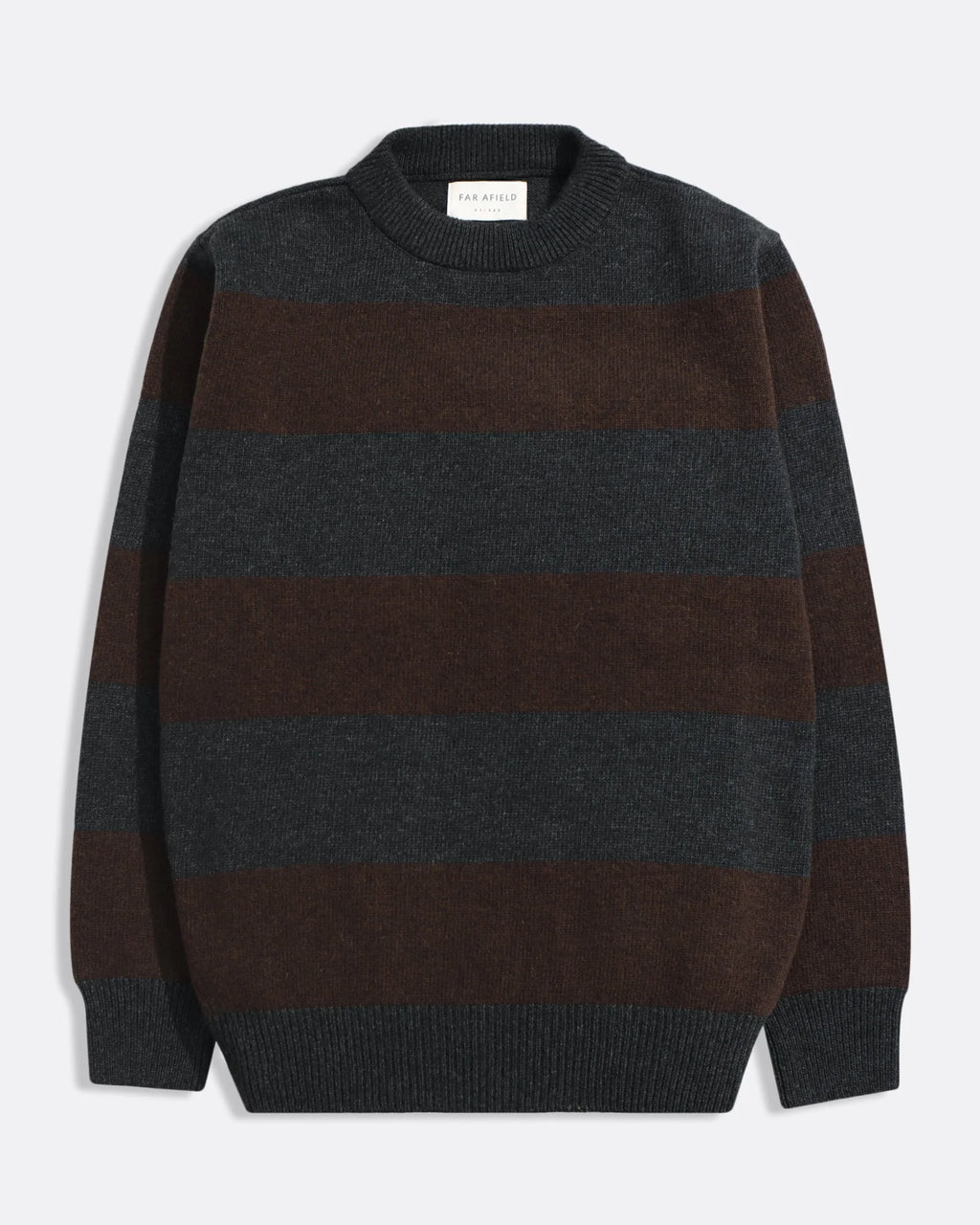 Striped Wool Knit Jumper