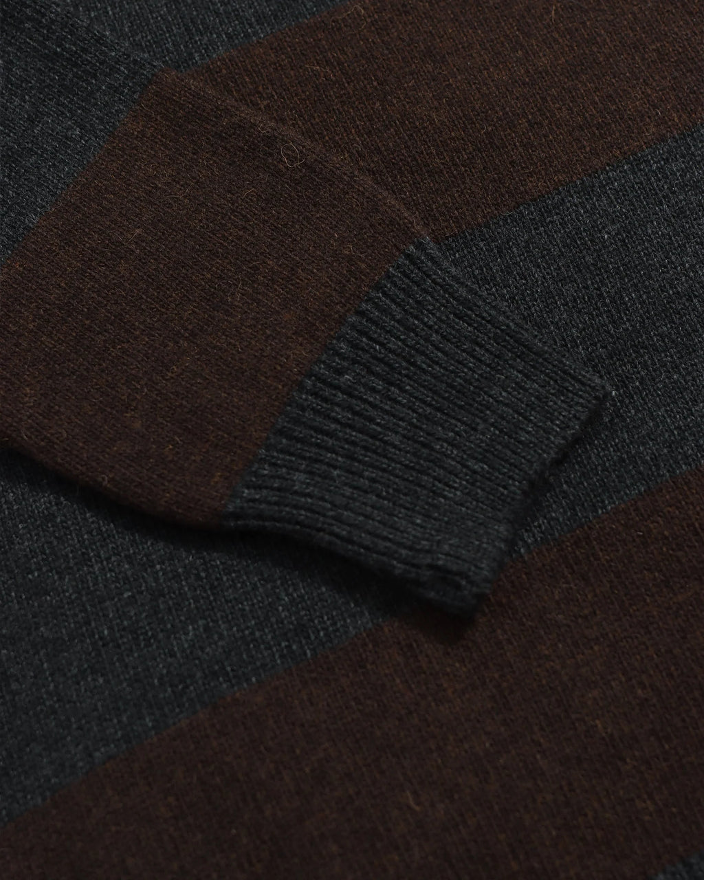 Striped Wool Knit Jumper