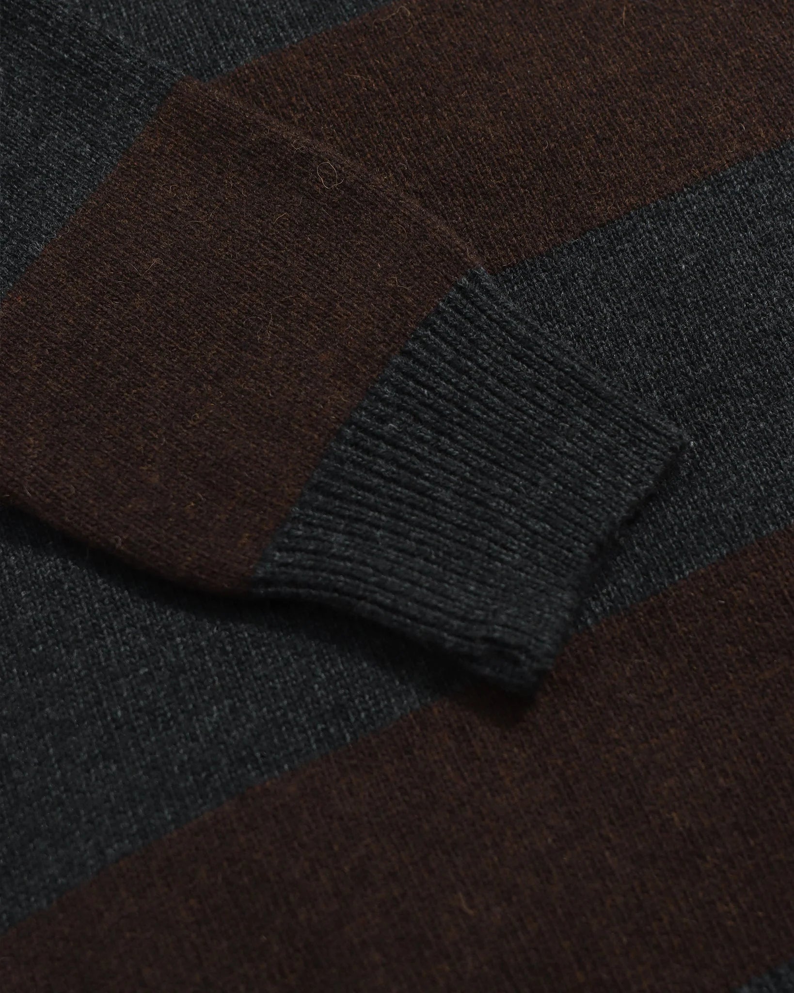 Striped Wool Knit Jumper