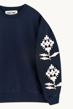Geometric Flowers Sweatshirt