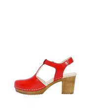 Red T-Bar Heel -size 41+42 only