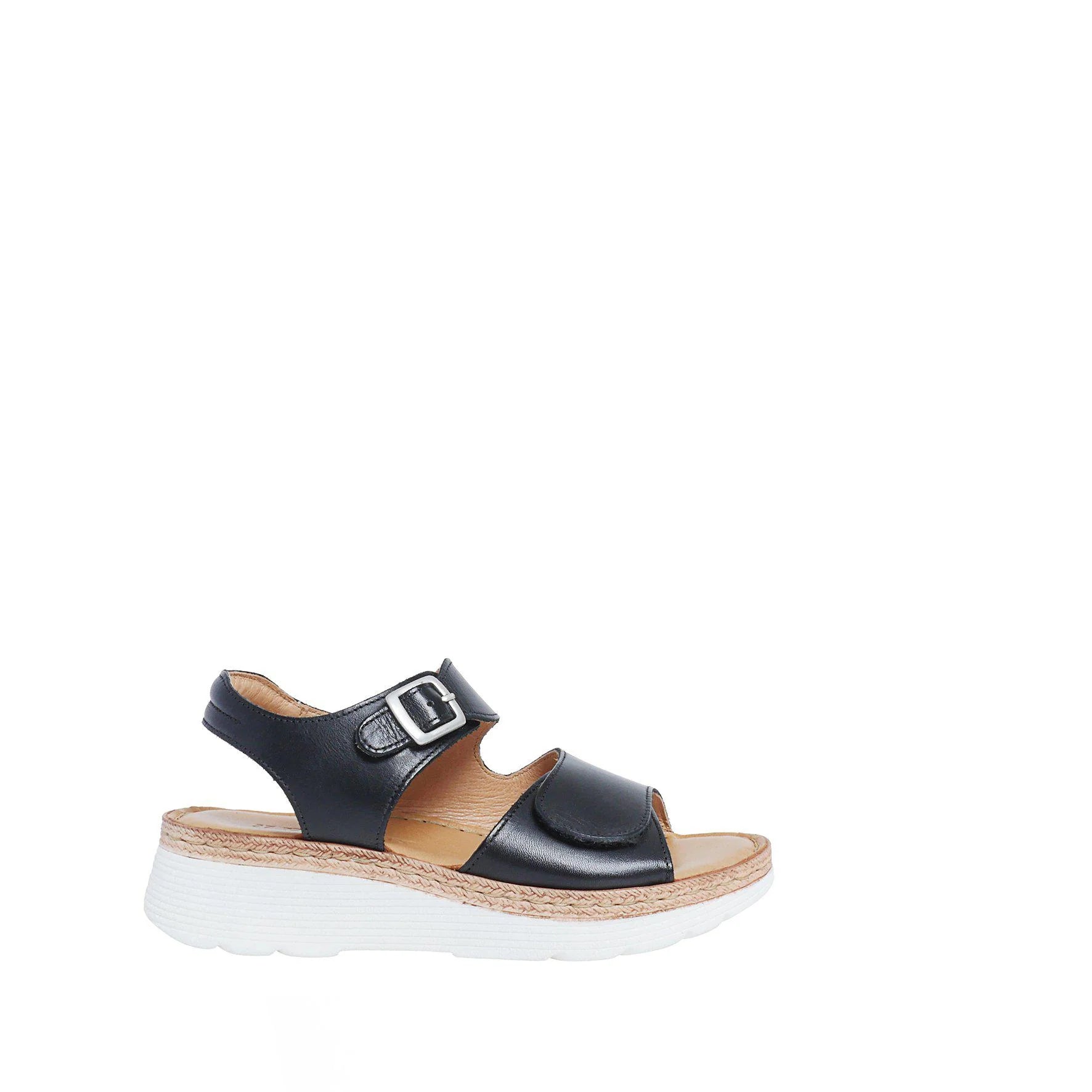 Black Open Toe Sandal - Last One size 40