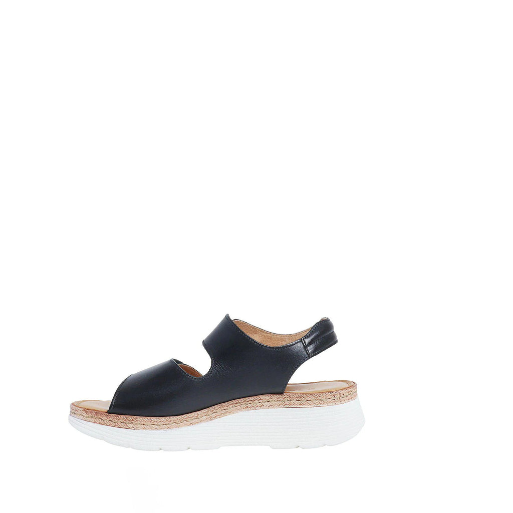 Black Open Toe Sandal - Last One size 40