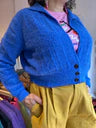 Alpaca Blue Lacy Cardigan