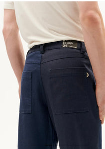 Hemp Blue David Pants