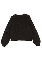 Black Quincy Cardigan Jumper - Last One (size 10)