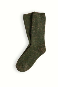 Wool Collection Recycled Green & Pink Socks ( 36-39)