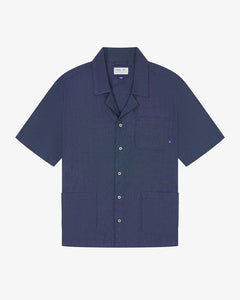Oxford Chambray Cuban Shirt