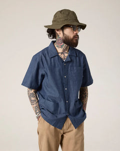 Oxford Chambray Cuban Shirt