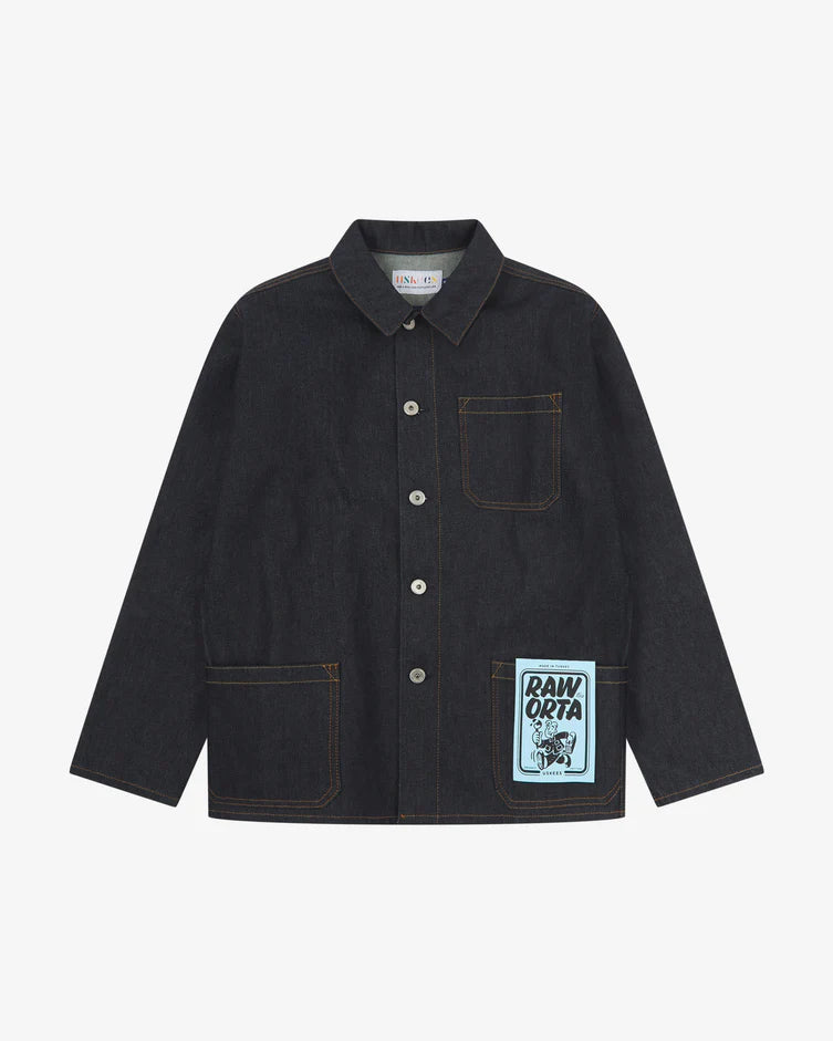 Raw ORTA Denim Buttoned Overshirt