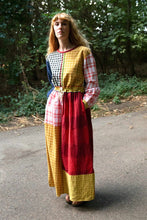 Slade Dress in Patchwork Check