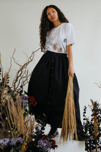 Black Achilea Skirt