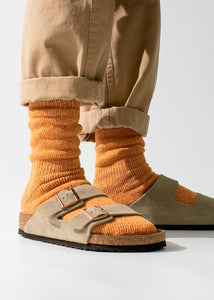 Outdoor Collection Recycled Wool Light Orange Socks (39-45)