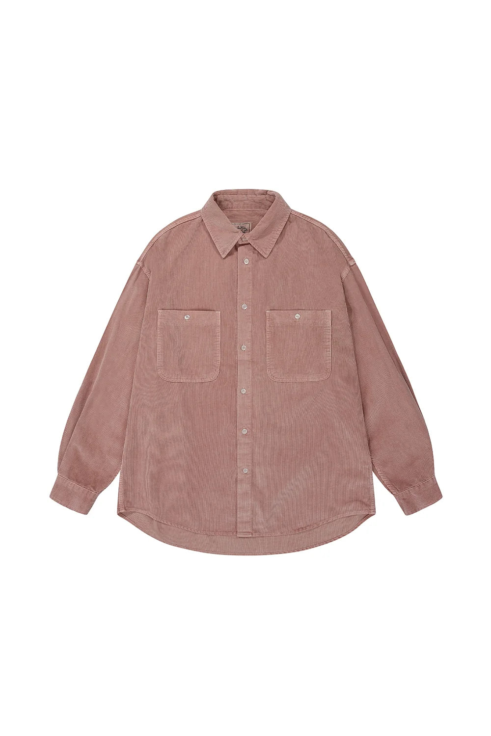 Dusty Pink Pigment Corduroy Shirt