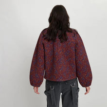 Quilted FlowerPrinted Jacket - Last One (size 36 fits 10/12)