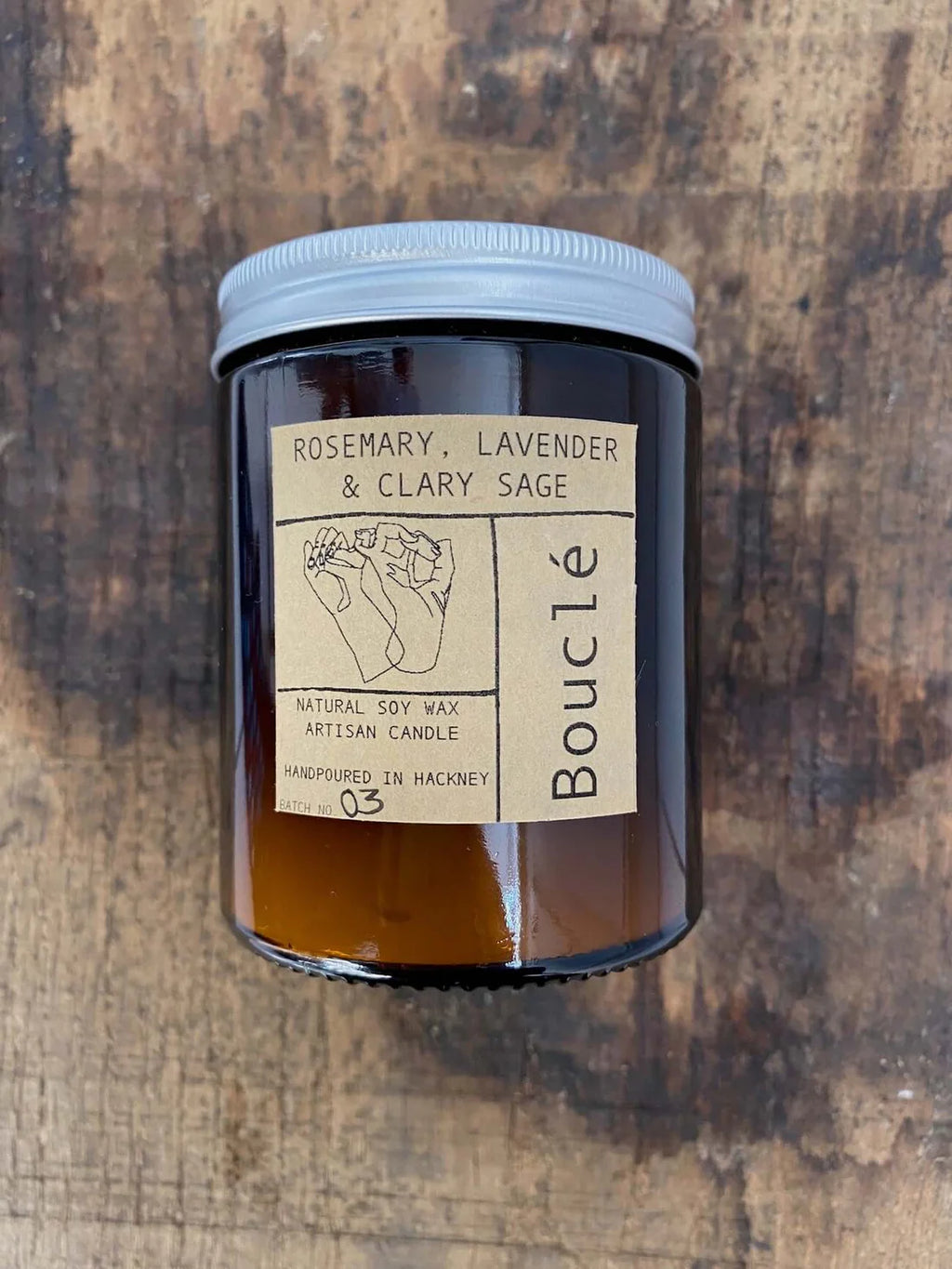 Rosemary, Lavender & Clary Sage Candle