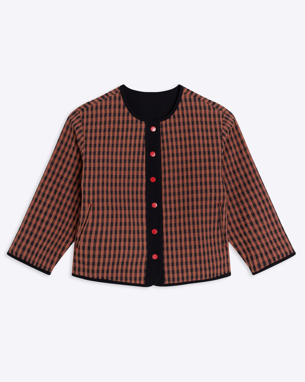 Check Reversible Jacket