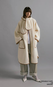 Reversible Cape Coat -Last One (One Size)