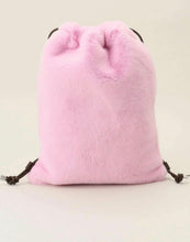 Pink Fur Backpack