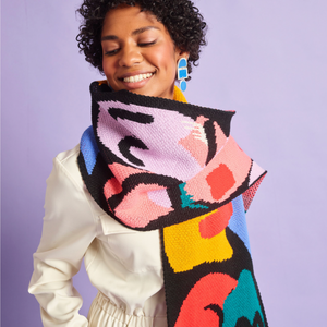 Abstract Scarf