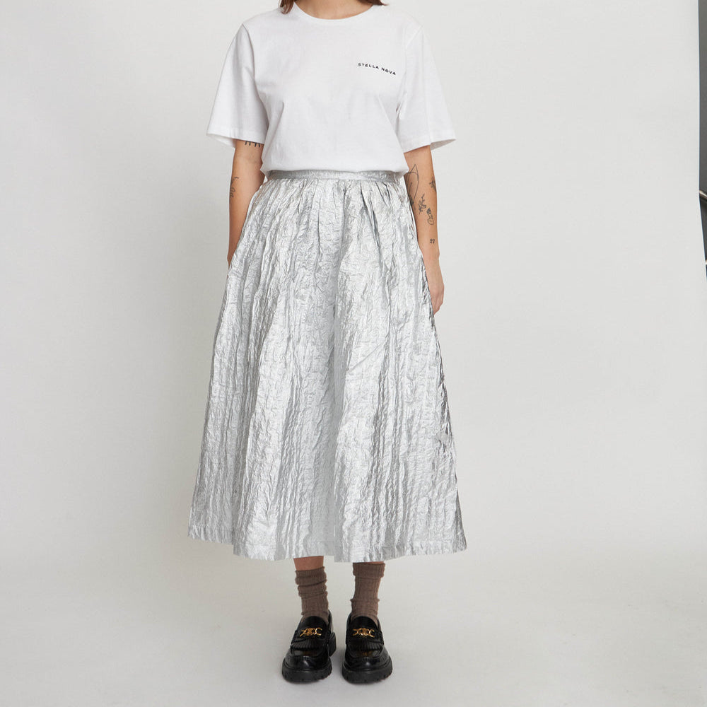 Silver Bomb Skirt