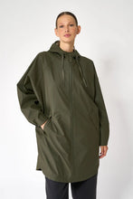 Sky Khaki Raincoat