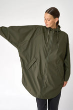 Sky Khaki Raincoat