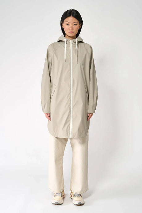 Sky Stone Grey Raincoat