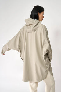 Sky Stone Grey Raincoat
