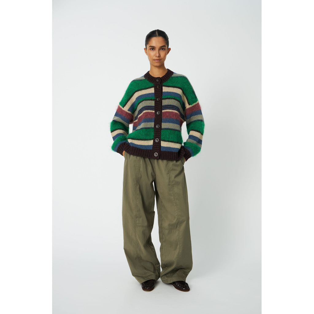 Multi Striped Cardigan