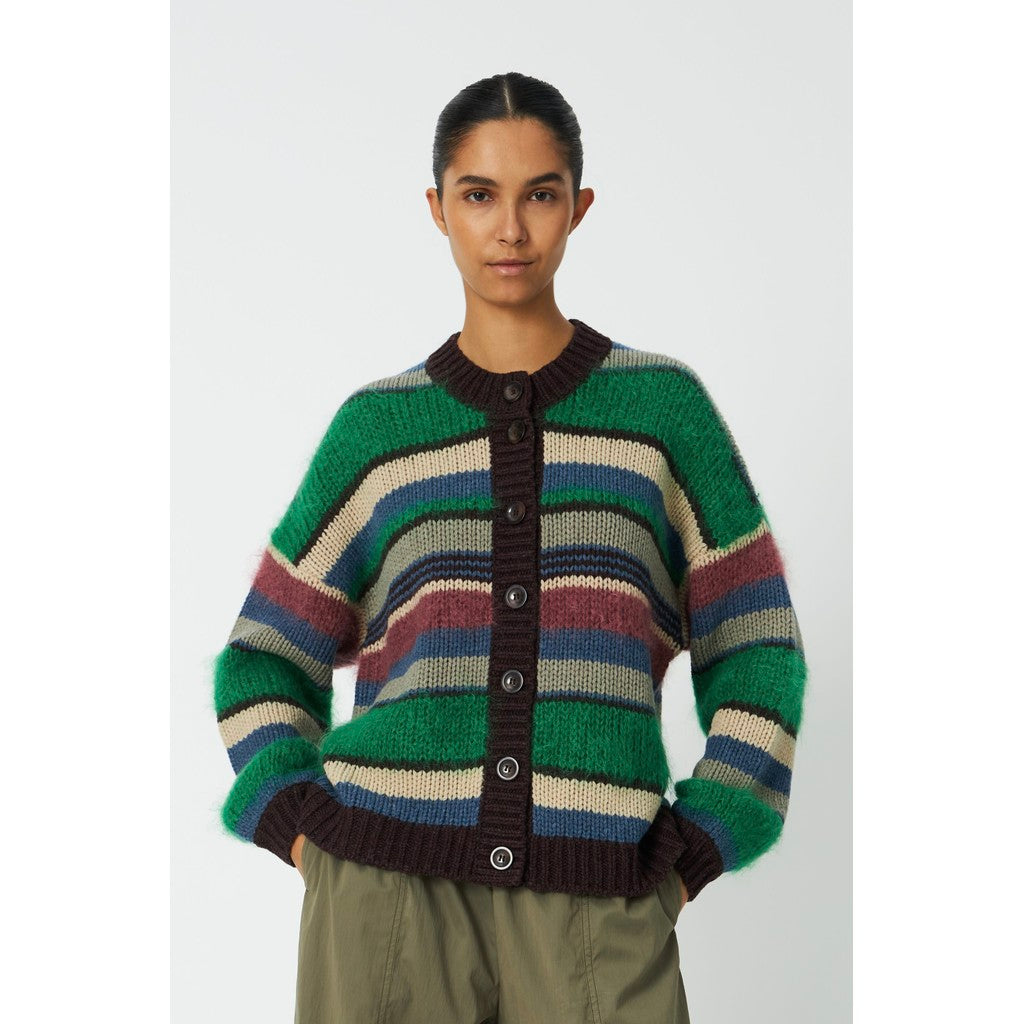 Multi Striped Cardigan