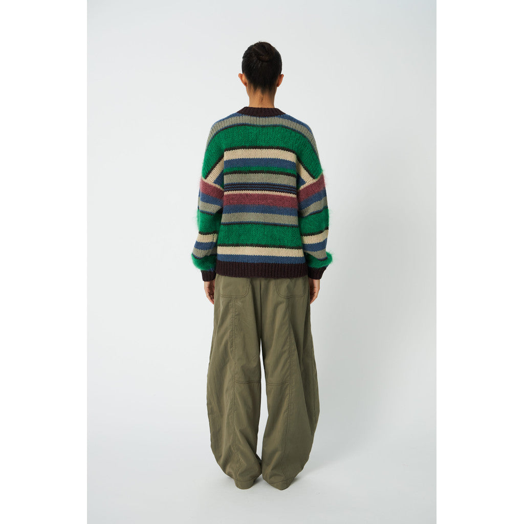 Multi Striped Cardigan