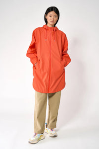 Sky Tangerine Raincoat