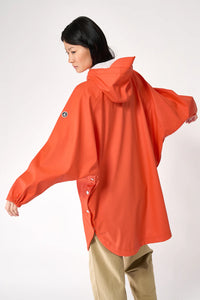 Sky Tangerine Raincoat