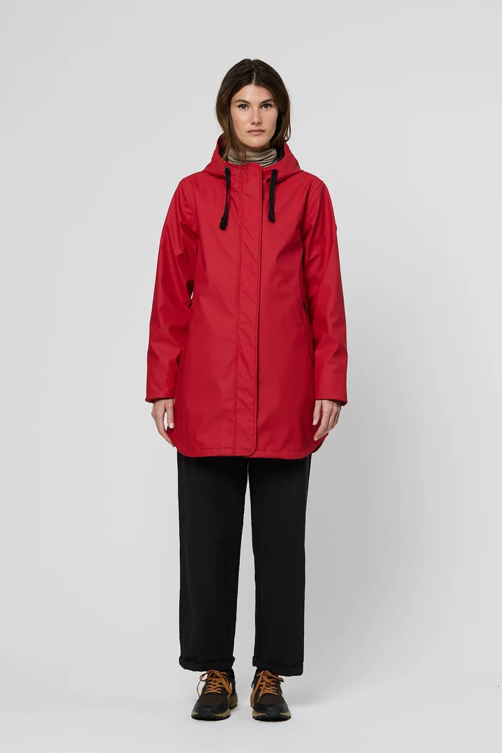 Red Waterproof Coat