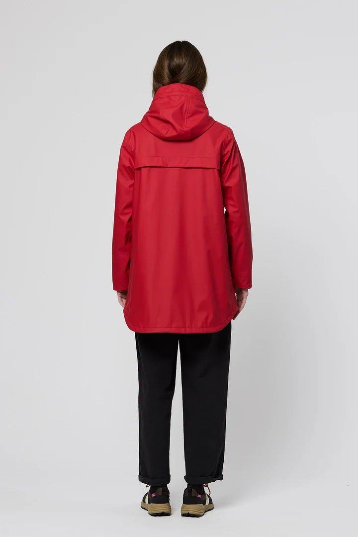 Red Waterproof Coat